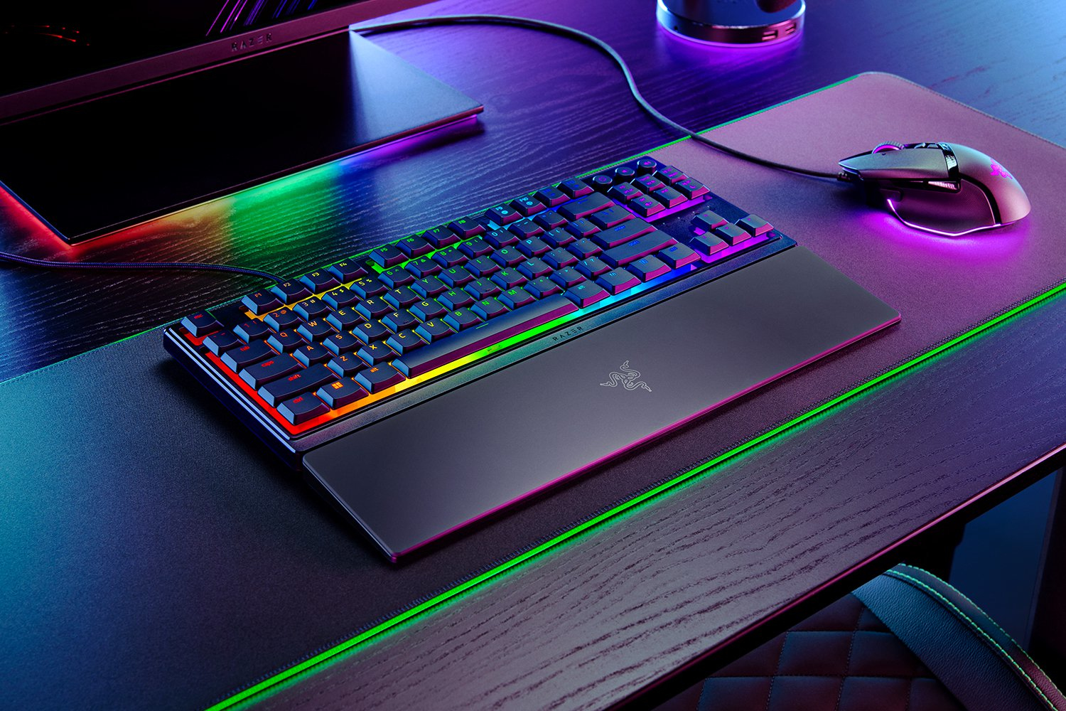 Razer Ornata V3 Tenkeyless tastatur USB Schwarz DEU Layout QWERTZ