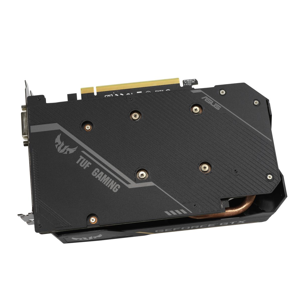 ASUS TUF-GTX1650-O4GD6-GAMING NVIDIA GeForce GTX 1650, 4 GB GDDR6, PCIe 3.0, HDMI 2.0b, DisplayPort 1.4, DVI-D, Dual-Fan, 204,5 mm