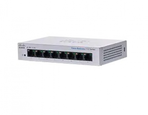 Cisco CBS110 Unmanaged L2 Gigabit Ethernet (10/100/1000) Grau
