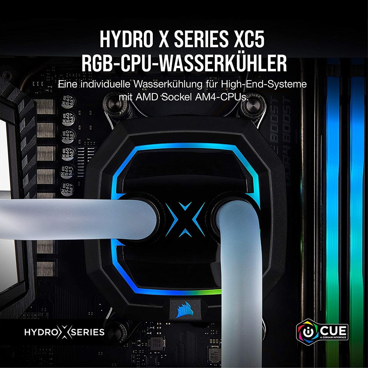 Corsair Hydro X Series XC5 RGB CPU-Wasserkühler (AM4) CX-9010012-WW