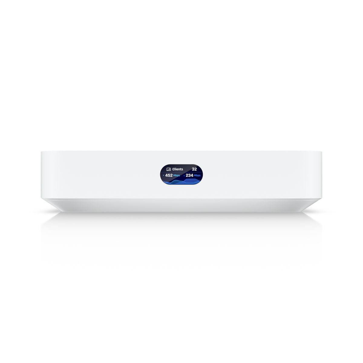 Ubiquiti UCG-MAX Cloud Gateway Max Gateway Controller 10/100/1000 Mbit/s, ARM Cortex-A53 1,5 GHz, 3 GB RAM, 512 GB SSD, Weiß, Steckertyp F (EU)