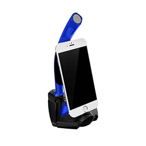 KLIM Voice Desktop Mikrofon für Laptop & PC & PS4 blau/schwarz