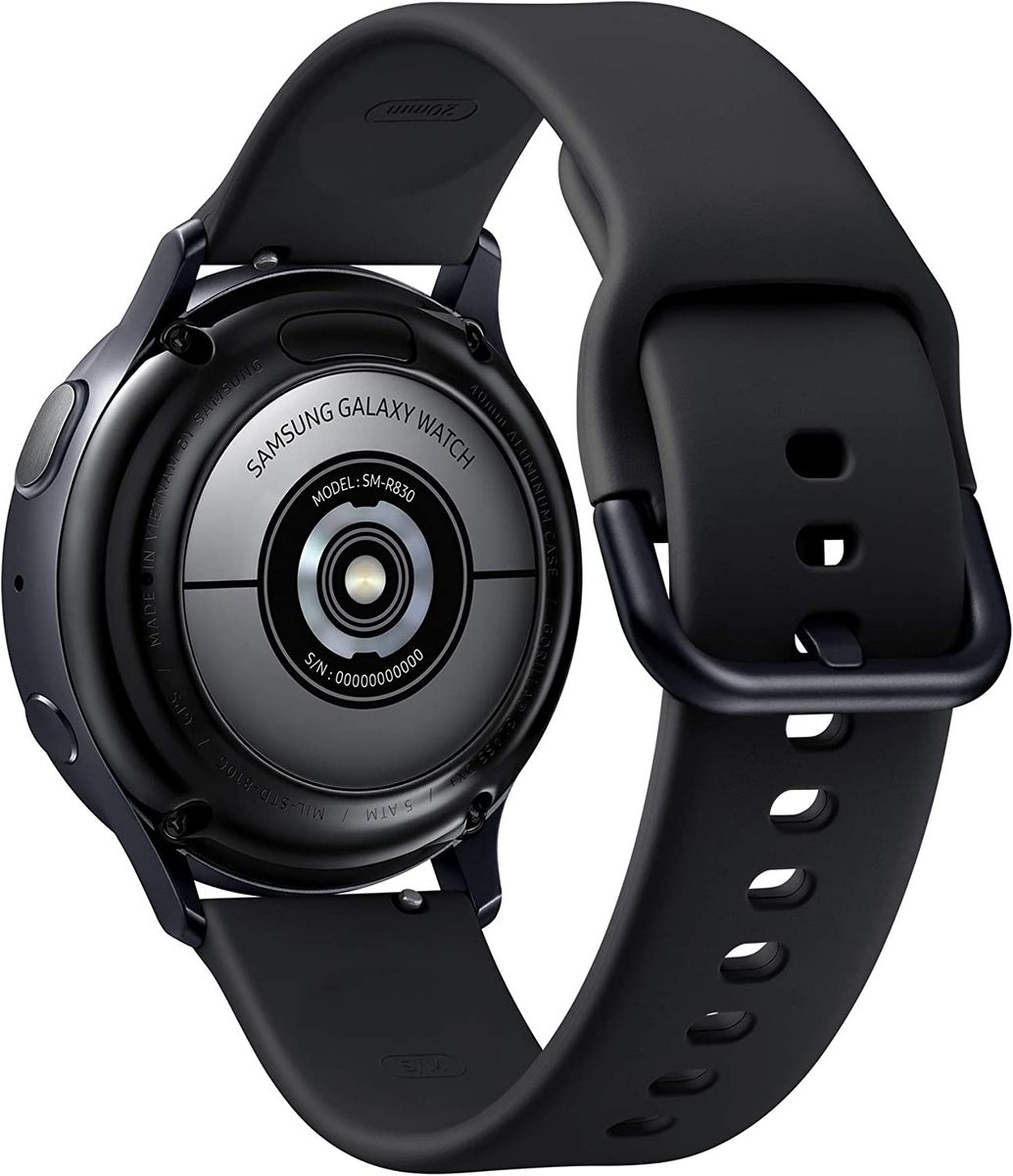 Samsung Galaxy Watch Active 2 (Bluetooth) 40mm, Aluminum, Black