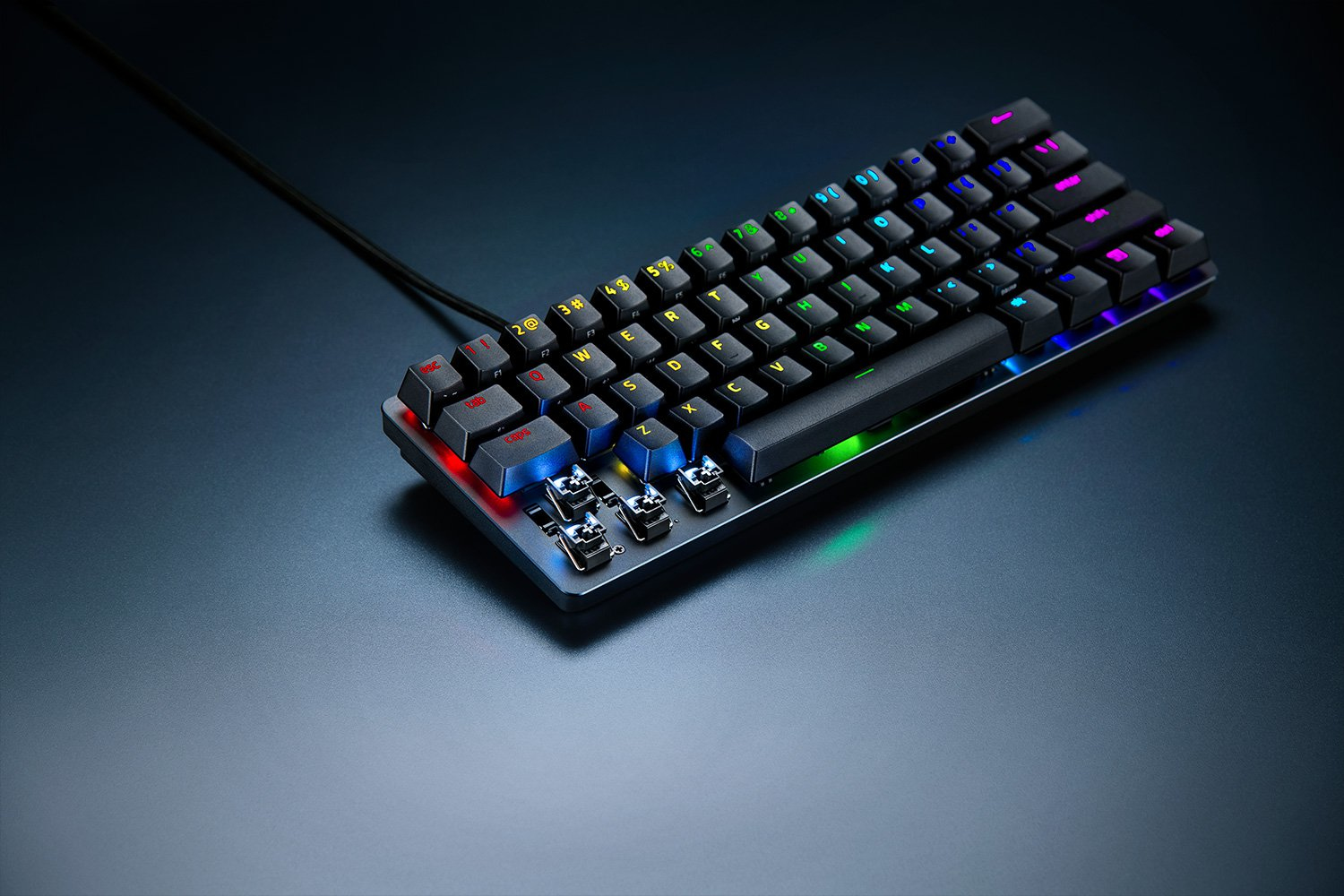 Razer Huntsman Mini Analog - 60% Analog Optical Gaming Keyboard UK Layout QWERTY