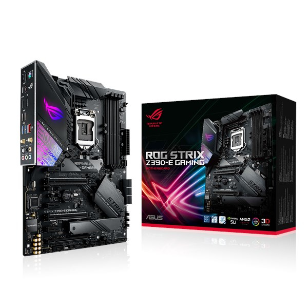 ASUS ROG STRIX Z390-E GAMING Intel Z390 LGA 1151 (Socket H4) ATX