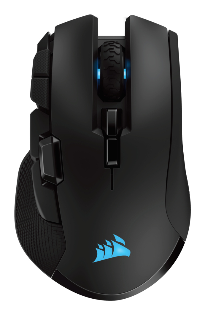 Corsair IRONCLAW RGB Maus Gaming rechts RF Wireless + Bluetooth + USB Type-A Optisch 18000 DPI