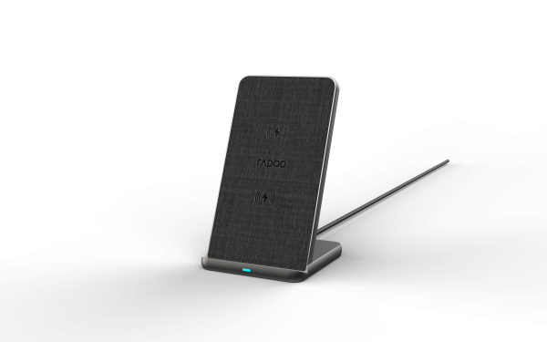 Rapoo XC360 Ladegerät Schwarz USB Kabelloses Aufladen Schnellladung Drinnen