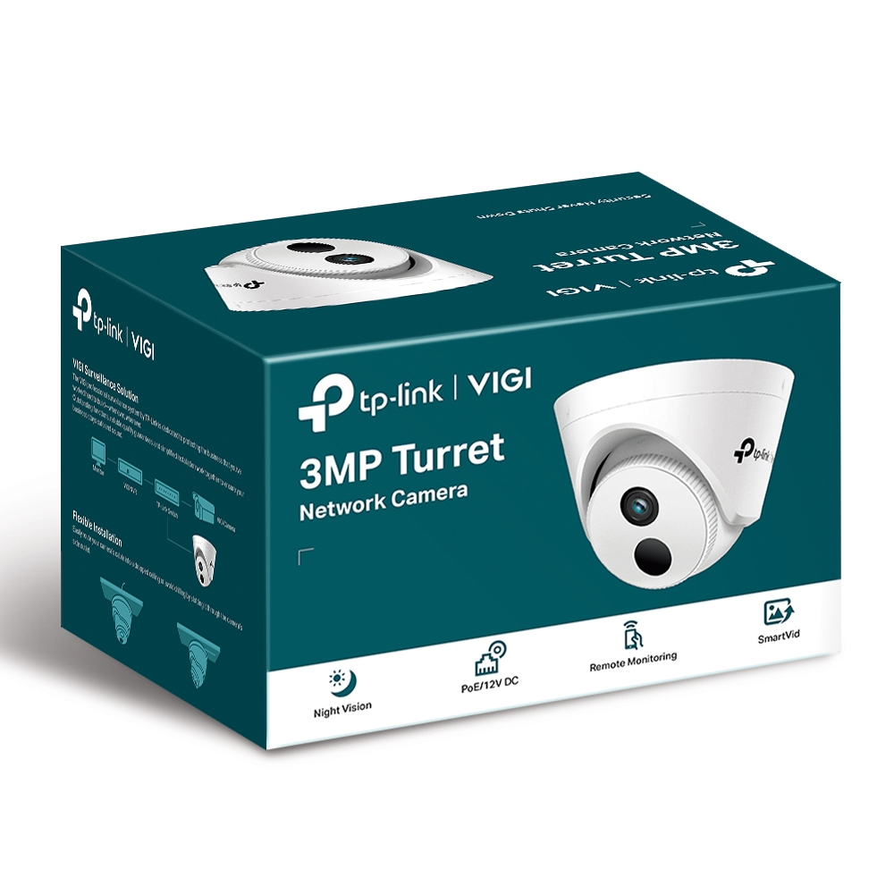 TP-Link Cam Turret Netzwerk 3MP VIGIC400HP-28