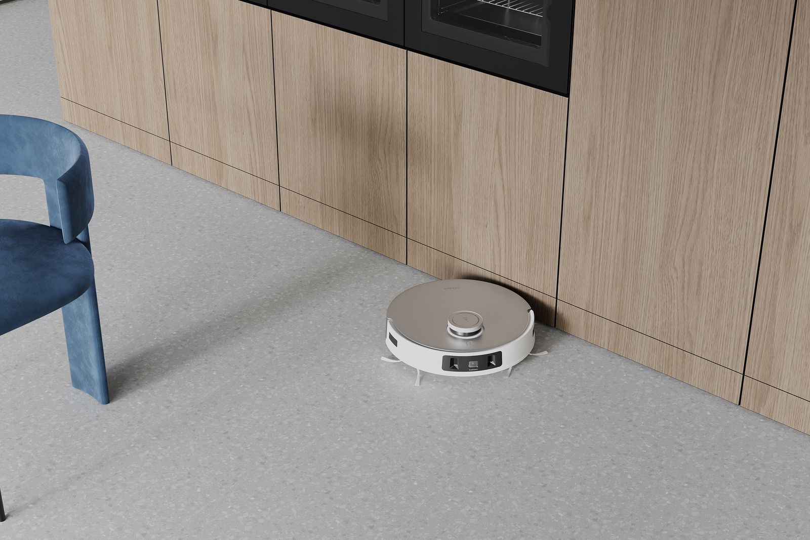 Ecovacs Deebot T20 Omni Saug- & Wischroboter, 6000 Pa Saugleistung, Nasswischen, 5200 mAh Li-Ion, 260 Min Laufzeit, Weiß