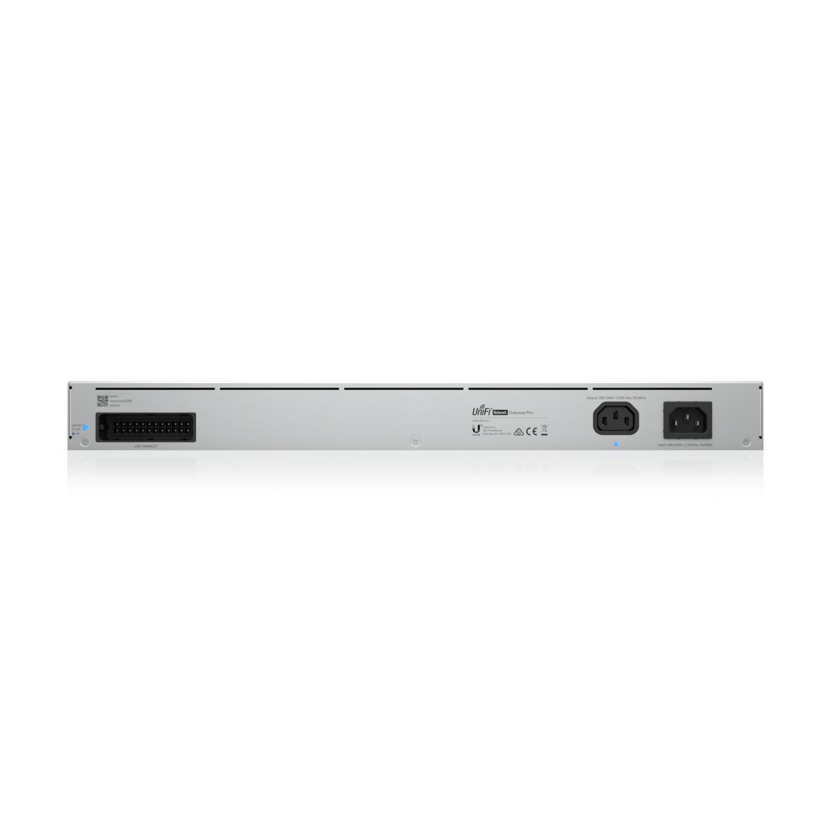 Ubiquiti UXG-PRO-EU Gateway/Controller Rack 1U, 1000 Mbit/s, 1700 MHz CPU, 2048 MB RAM, 50 W, EU Plug Type F
