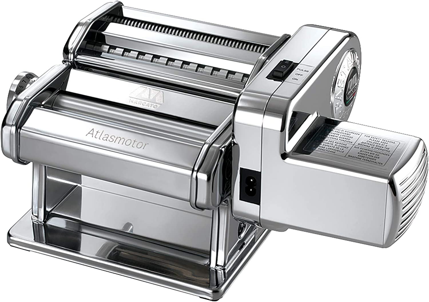 Marcato 08 0155 12 00 Atlas Nudelmaschine Stahl Atlas 150 Motor