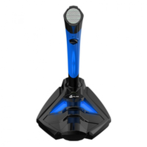 KLIM Voice Desktop Mikrofon für Laptop & PC & PS4 blau/schwarz