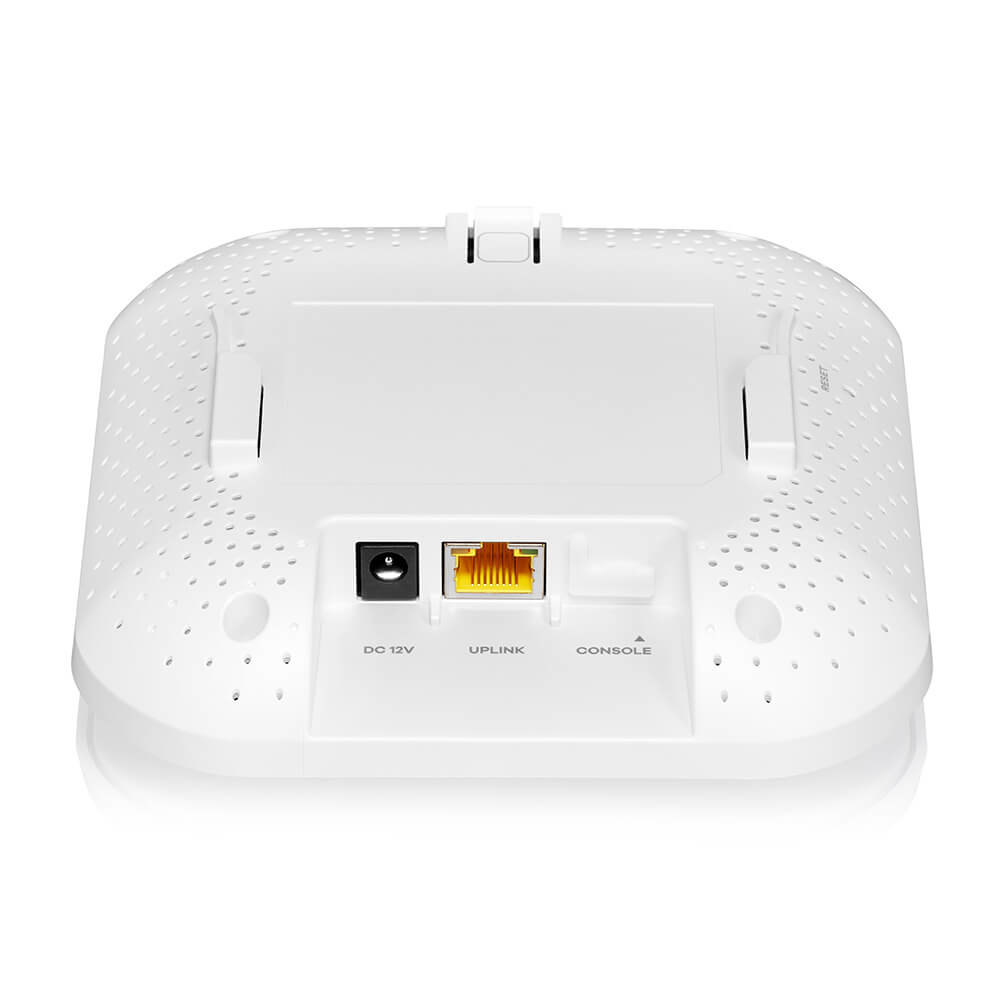 Zyxel NWA90AX PRO Access Point Wi‑Fi 6 (802.11ax) Dual-Band 2,4/5 GHz 2400 Mbit/s PoE 2,5G LAN Deckenmontage Weiß