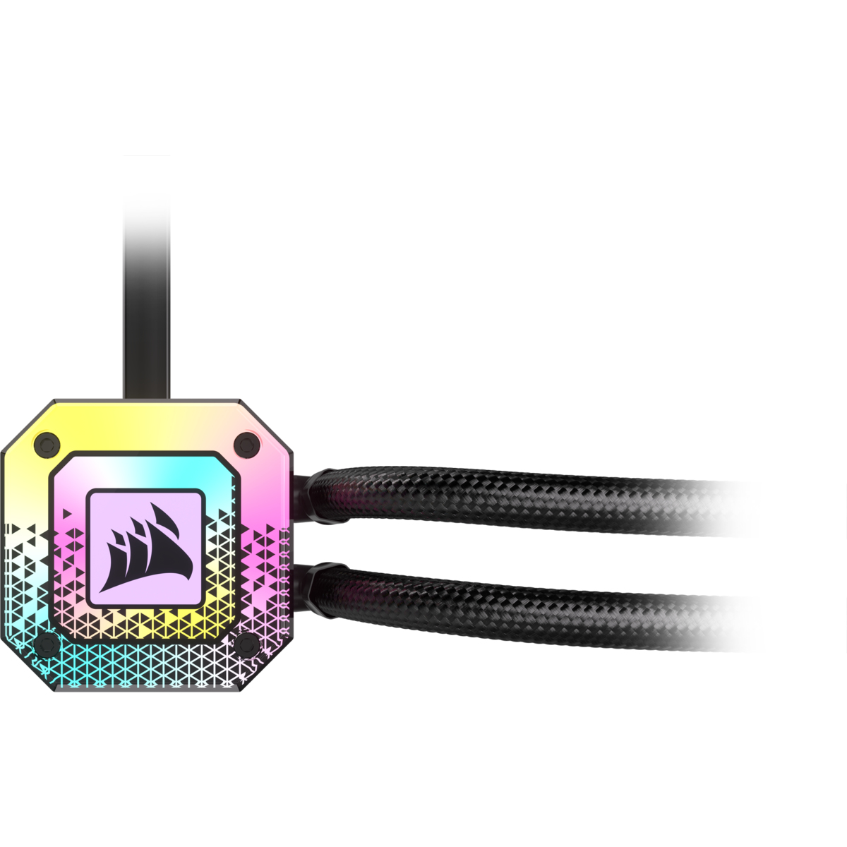 Corsair iCUE H150i ELITE CAPELLIX XT All-in-One CPU-Wasserkühlung 360 mm, 3x120 mm Lüfter, RGB, bis 2100 RPM, kompatibel mit LGA 1700/AM4, Schwarz