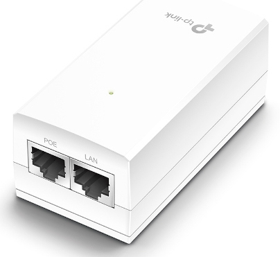 TP-Link TL-POE2412G 24V Passiver PoE Adapter ( Unterstützt 24V passives PoE, Wandmontage, Plug & Play, kompatibel mit allen passiven TP-Link PoE Produkten) weiß