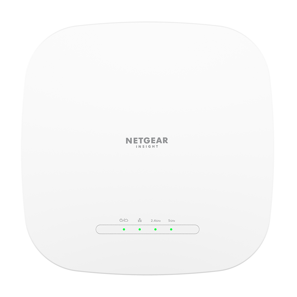NETGEAR WAX618-111EUS Dual-Band Access Point WiFi 6 (802.11ax) AX2400 2,4 GHz 600 Mbit/s 5 GHz 2400 Mbit/s PoE Weiß