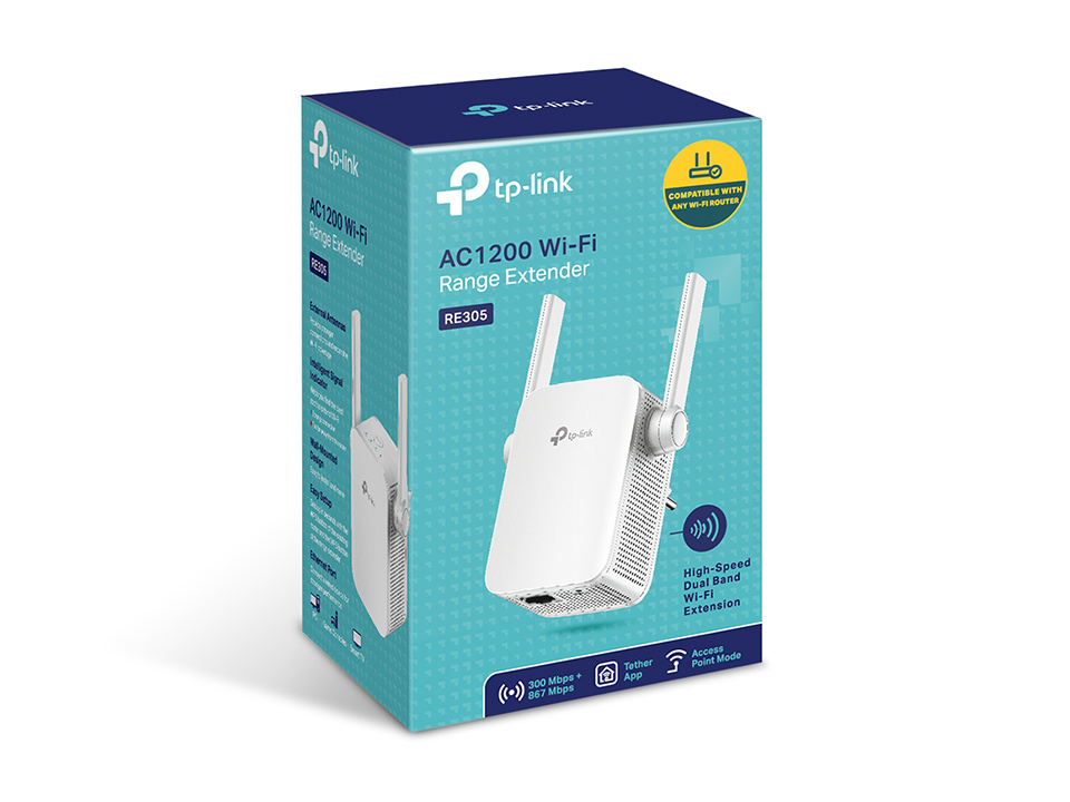 TP-Link AC1200-Dualband-WLAN-Repeater