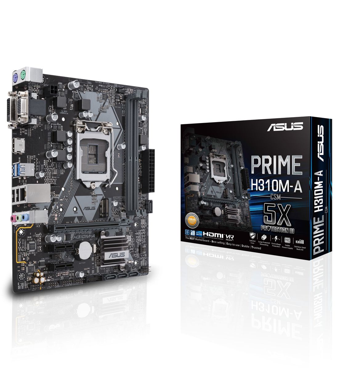 ASUS PRIME H310M-A Intel® H310 LGA 1151 (Socket H4) micro ATX