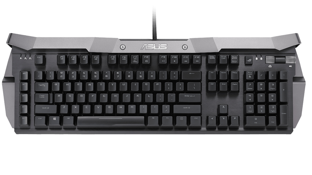 ASUS ROG Horus GK2000 Mechanische Gaming Tastatur MX Red (DEU Layout - QWERTZ)