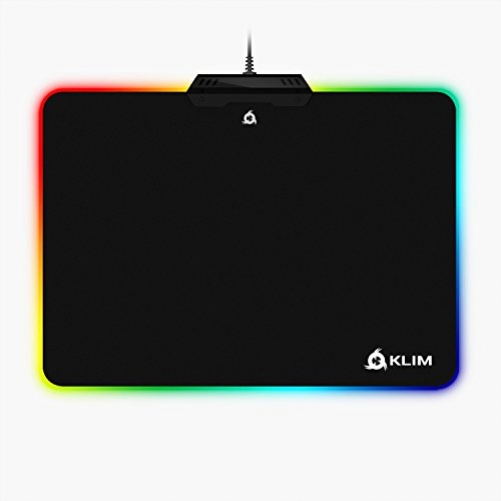 Klim RGB Chroma Büro Mauspad mit Hintergrundbeleuchtung 350x263x12mm
