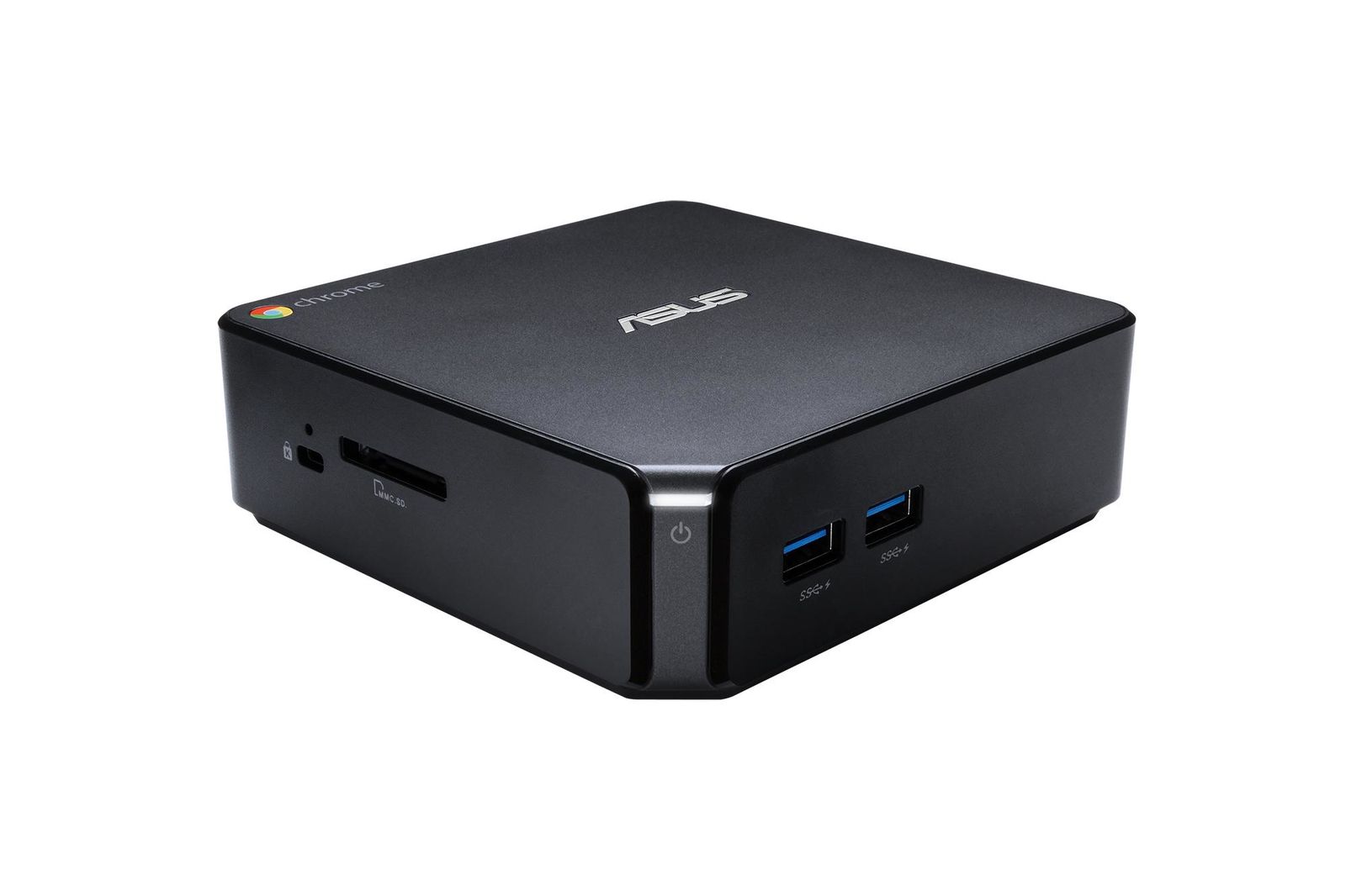 ASUS CHROMEBOX3-N7049U Mini-PC Schwarz, Intel Core i7-8550U, 4 GB RAM, 16 GB eMMC, ChromeOS