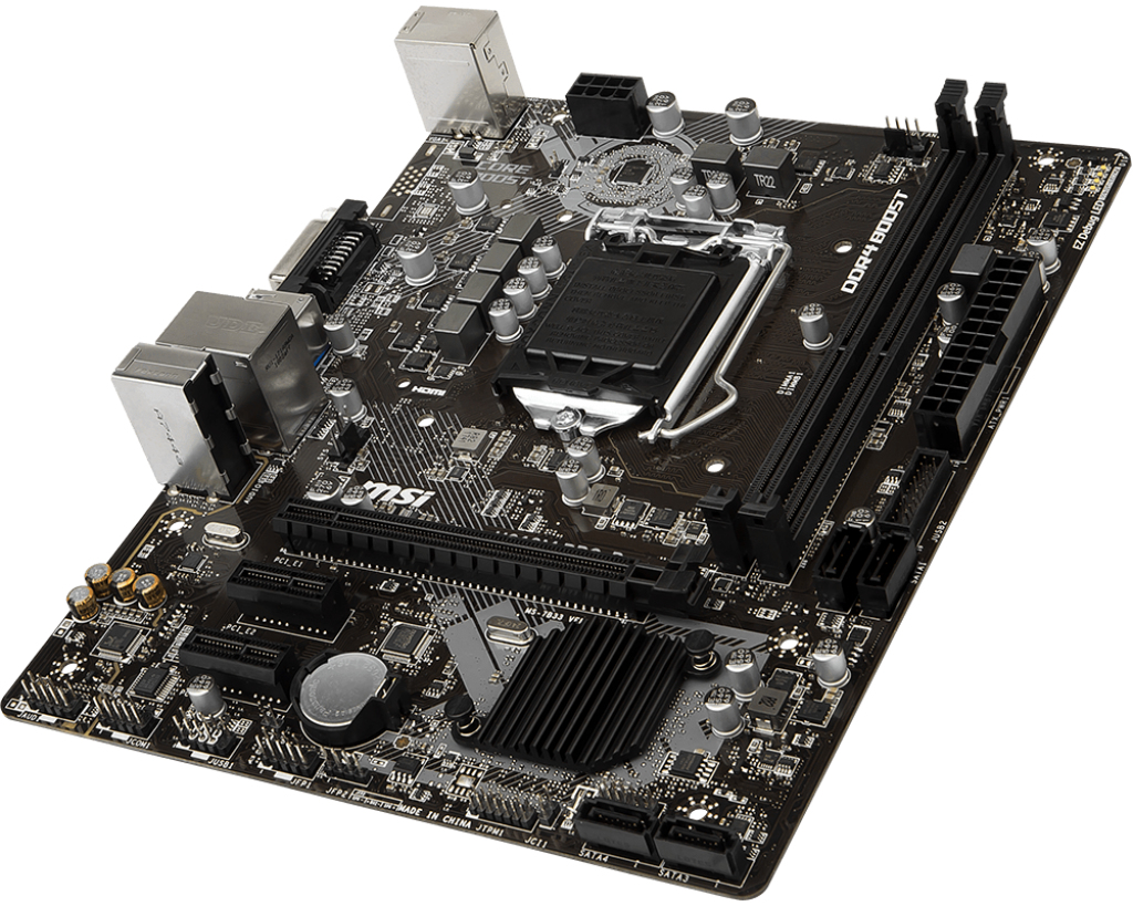 MSI H310M PRO-D Motherboard Intel H310 Express LGA 1151 (Socket H4) micro ATX