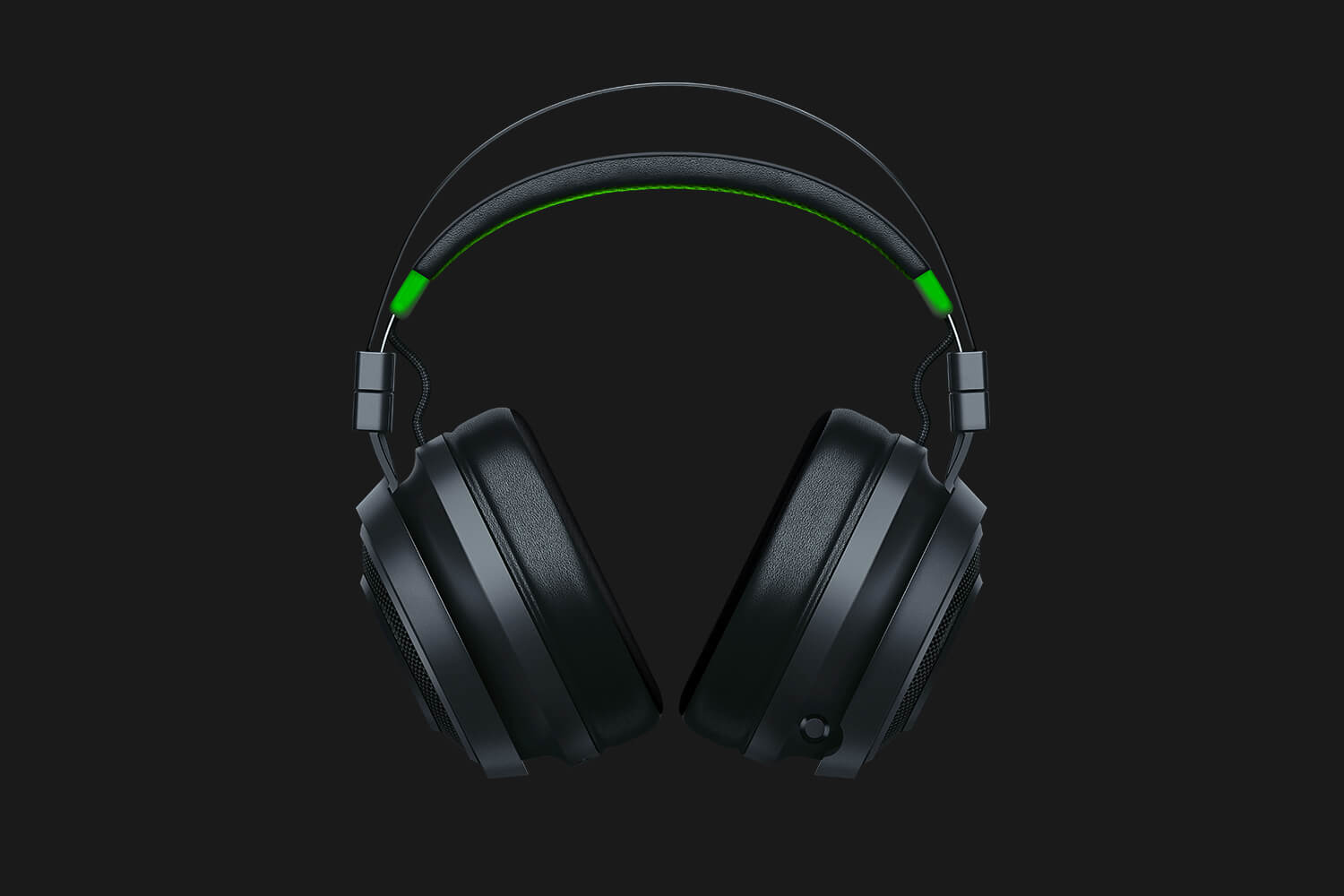 Razer Nari Ultimate HyperSense Gaming Headset 360° Surround-Sound Wireless RF + 3.5mm Chroma RGB for Xbox One Black/Green