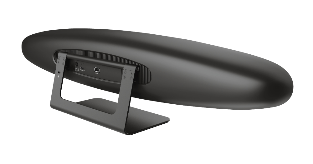 Trust Iris 4K Videokonferenz Kamera, All-in-One Ultra HD Konferenzkamera mit ClearView und ClearSound Technologie, 60 FPS, 120-Grad-Sichtfeld, für Konferenzräume, Videokonferenzen, Meetingräume