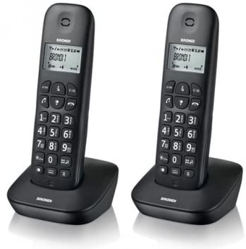 Brondi Gala Twin DECT-Telefon Anrufer-Identifikation