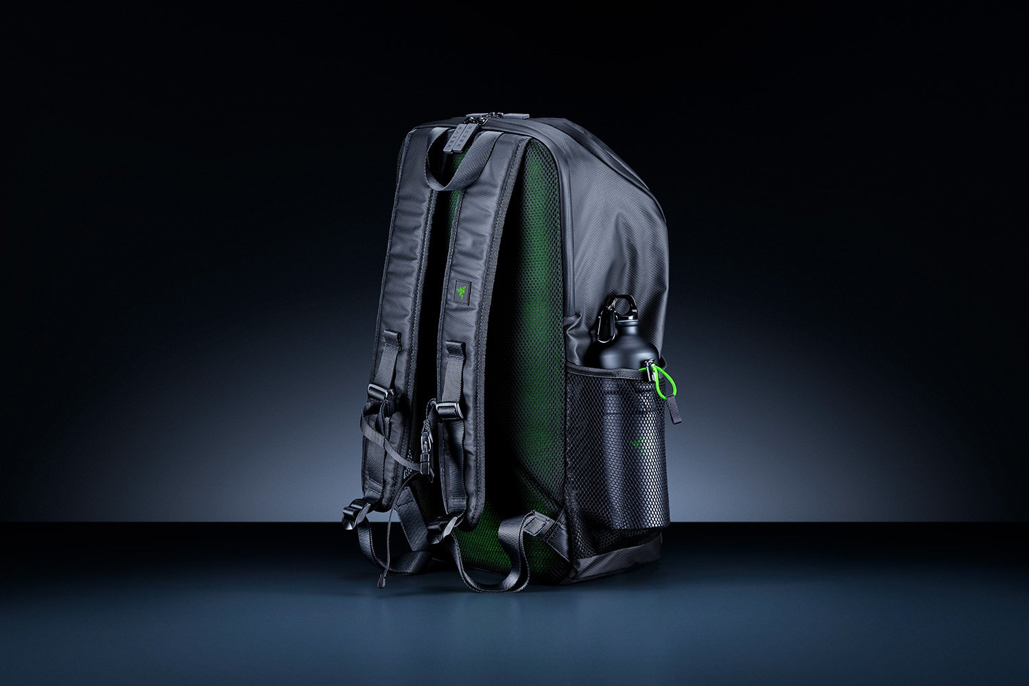 Razer Scout 16 Rucksack Schwarz, Grün Polyurethan, Polyester