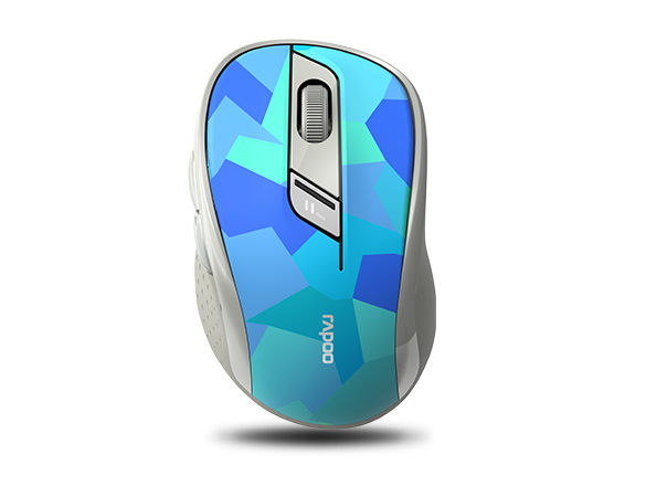 Rapoo M500 Silent Maus Büro rechts RF Wireless + Bluetooth Optisch 1600 DPI