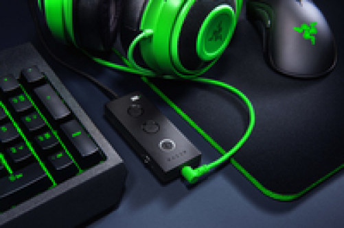 Razer Kraken Tournament Edition Gaming Headset Virtual 7.1 Surround-Sound 3.5mm for PC Green