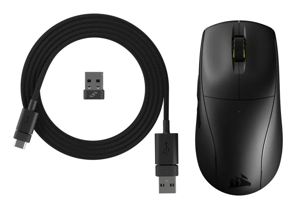 Corsair M75 Maus Gaming Beidhändig Bluetooth Optisch 26000 DPI