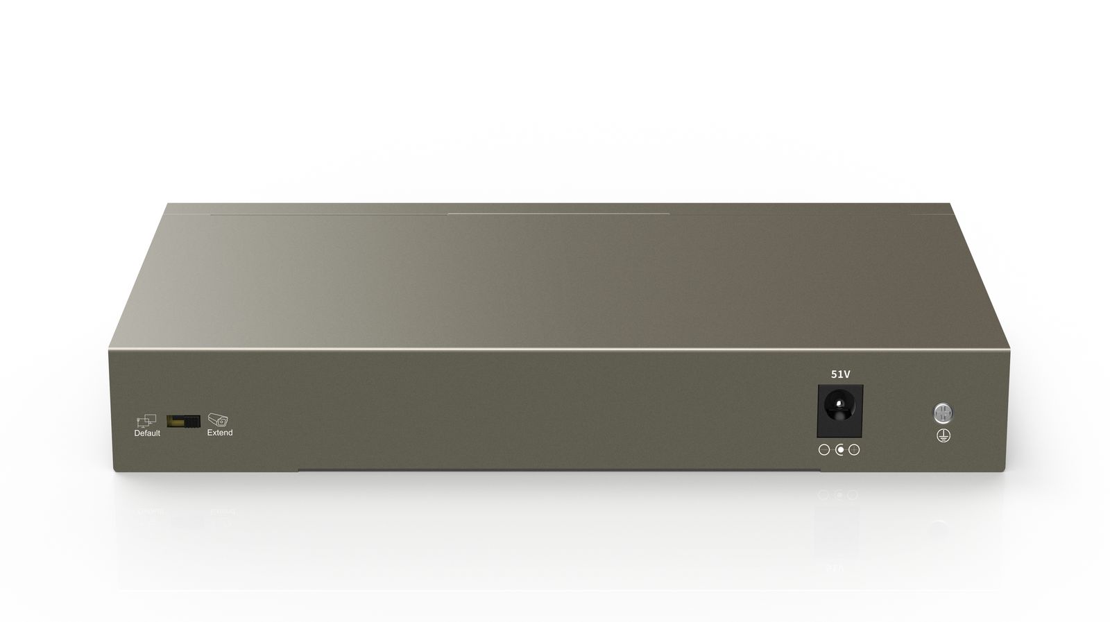 Tenda TEF1109P-8-63W Unmanaged Fast Ethernet (10/100) Power over Ethernet (PoE) Schwarz