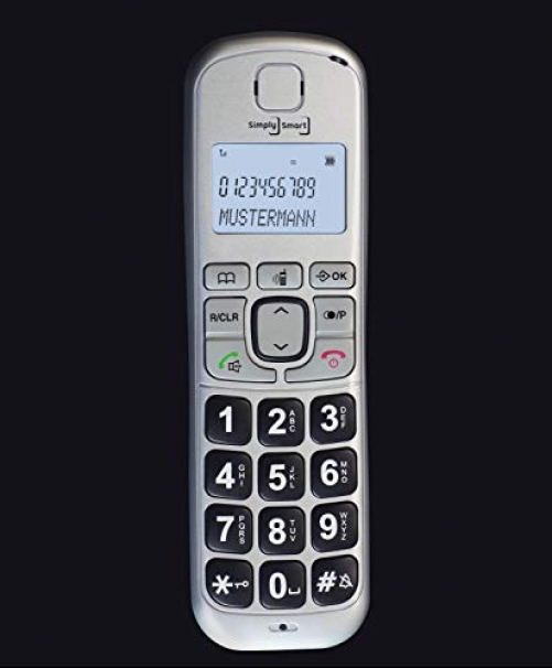 SIMPLY SMART Big Button Combo schnurgebundenes Seniorentelefon Zusatz-Set