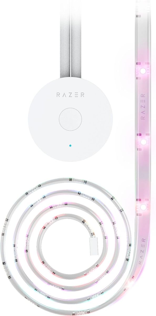 Razer Aether Smart-Leuchtstreifen - LED-Streifen für Smart Homes (Flexibles Design, Powered by Chroma RGB, Kompatibel zu Matter, Unterstützt Smart Home App) Aether Smart Light Strip