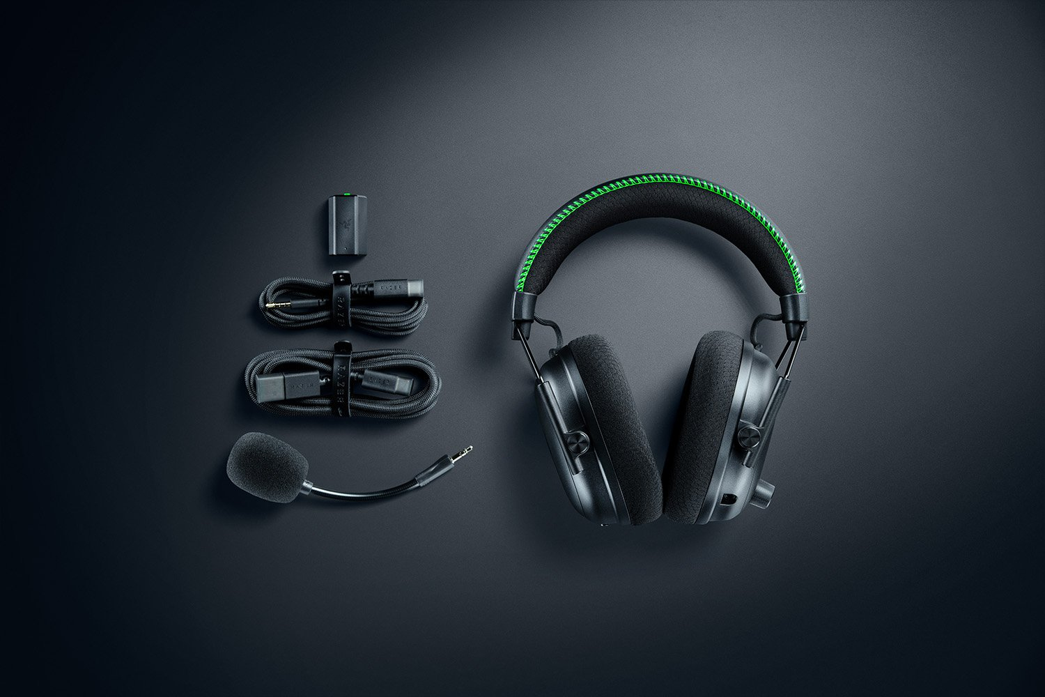 Razer BlackShark V3 Pro Gaming Headset Kabellos & Verkabelt, USB Typ-A, Bluetooth, THX Spatial Audio, Hybrid-ANC, Boom-Mikrofon, Schwarz