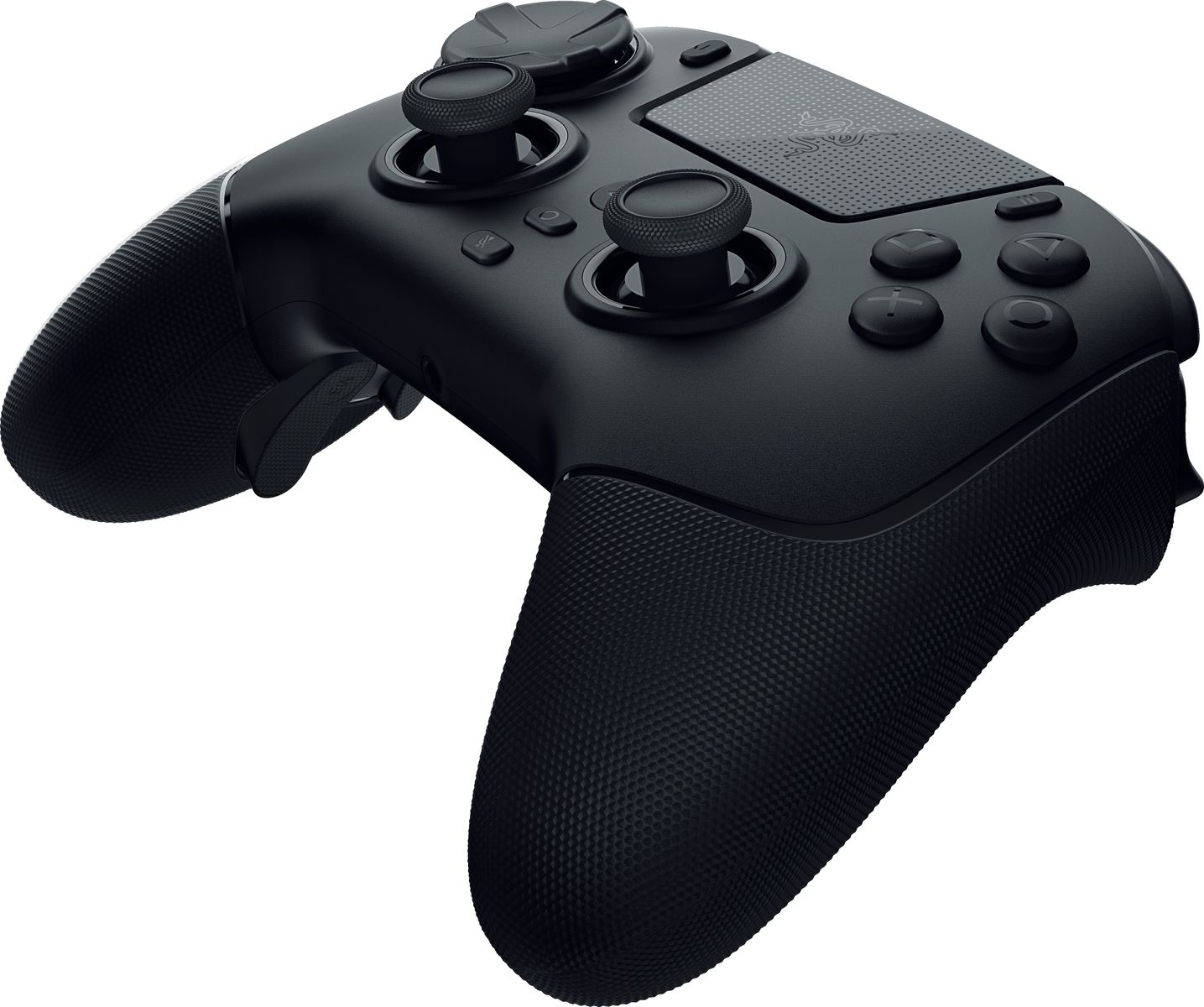 Razer Raiju V3 Pro Kabelloses & Verkabeltes Gamepad RF/USB-C, TMR-Analogsticks, 6 programmierbare Tasten, 36 h Akku, Schwarz, PS5 & PC