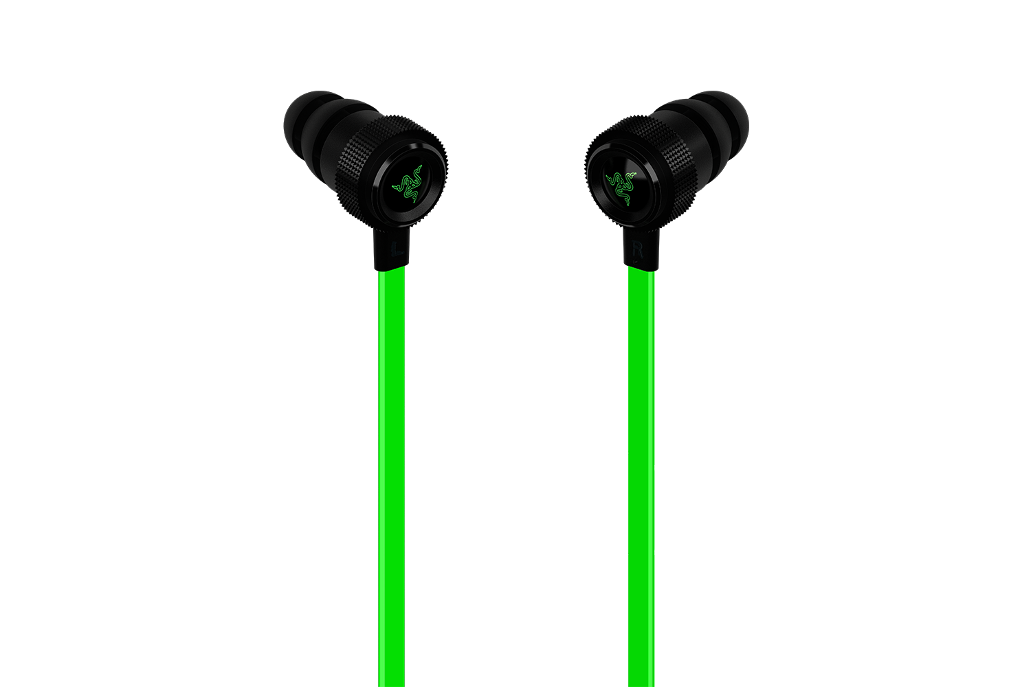 Razer Hammerhead V2 Wired 3.5mm In-Ear Stereo Mobile Köpfhörer schwarz/grün