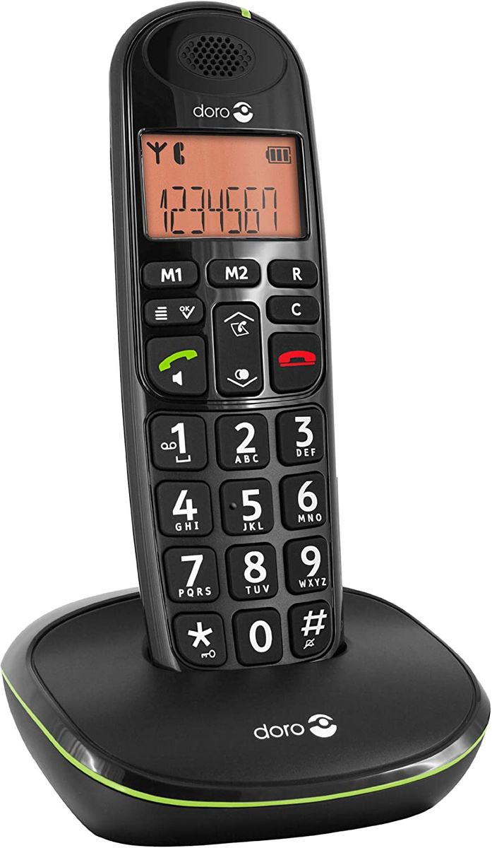 Doro PhoneEasy AA8100w DECTSchnurlostelefon Freisprechen Single