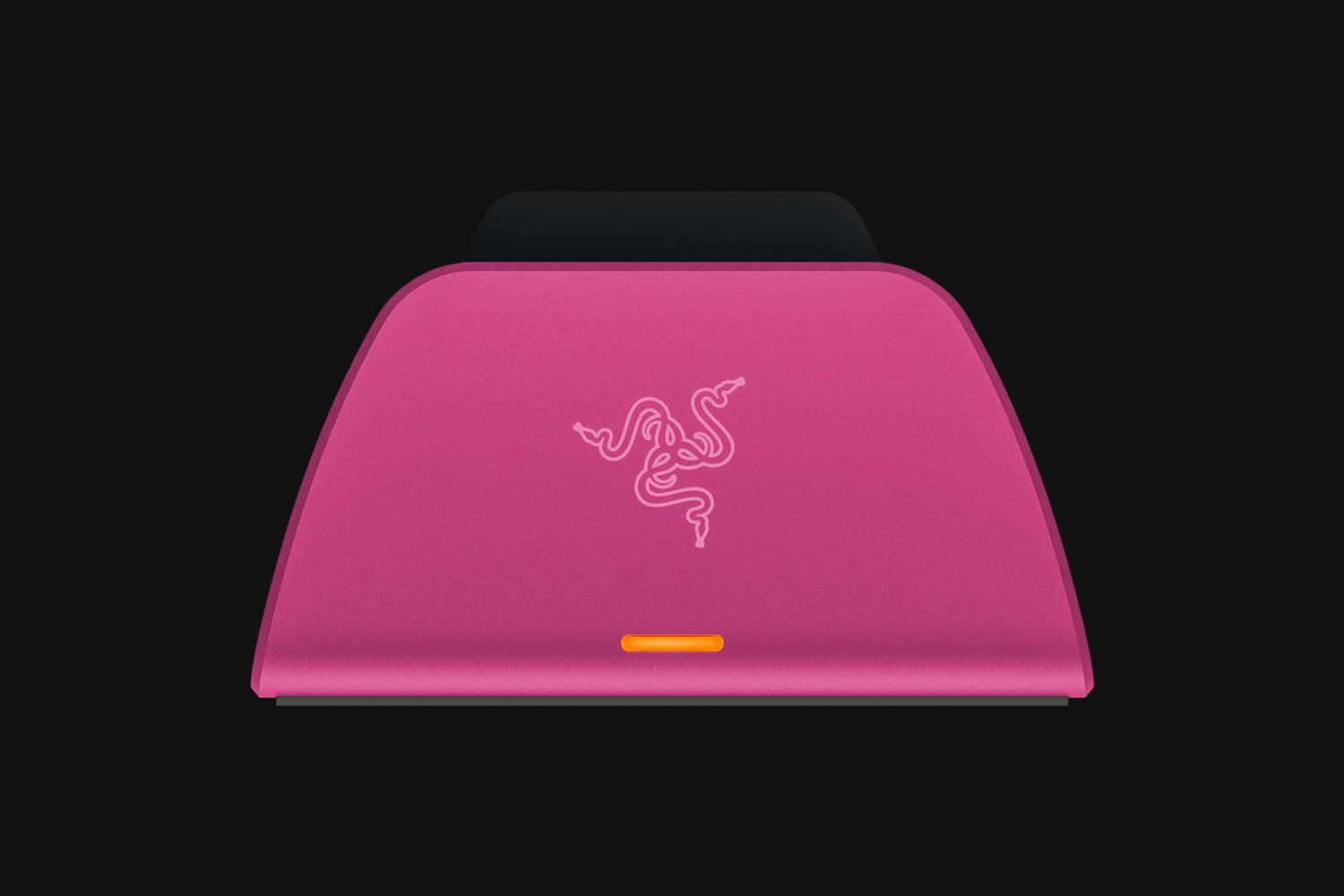 Razer RC21-01900600-R3M1 Schnellladestation für PS5 Wireless-Controller, Schnellladung, gebogenes Schalen-Design, einhändige Bedienung, USB, Pink