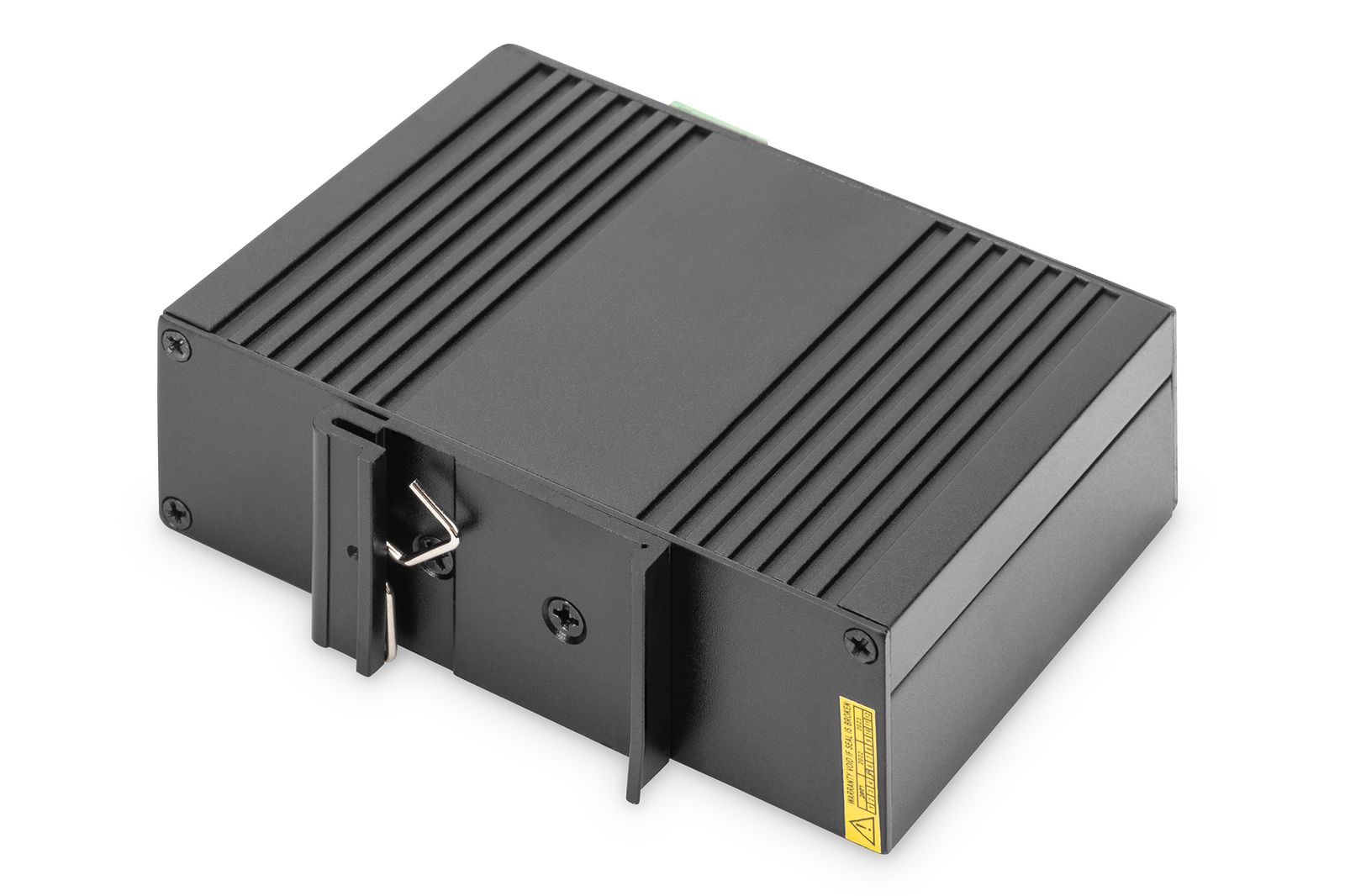 DIGITUS PoE+ Injektor - IEEE802.3at - Gigabit Ethernet - DIN Hut-Schiene - DC Klemmleiste - PoE Modus A & Modus B 1 Gbit/s PoE Injektor - at/af - 60 W - Hutschiene