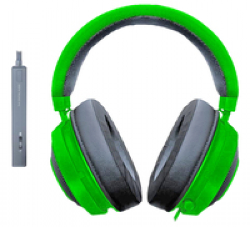 Razer Kraken Tournament Edition Gaming Headset Virtual 7.1 Surround-Sound 3.5mm for PC Green