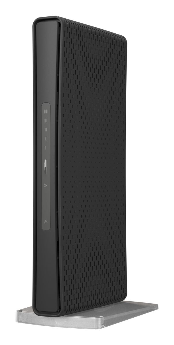 MikroTik RBD53IG-5HACD2HND hAP ac³, Tabletop WLAN-Router, Dual-Band (2,4 GHz/5 GHz), Wi‑Fi 5, 867 Mbit/s, Gigabit Ethernet, 5x LAN, USB, PoE, Schwarz