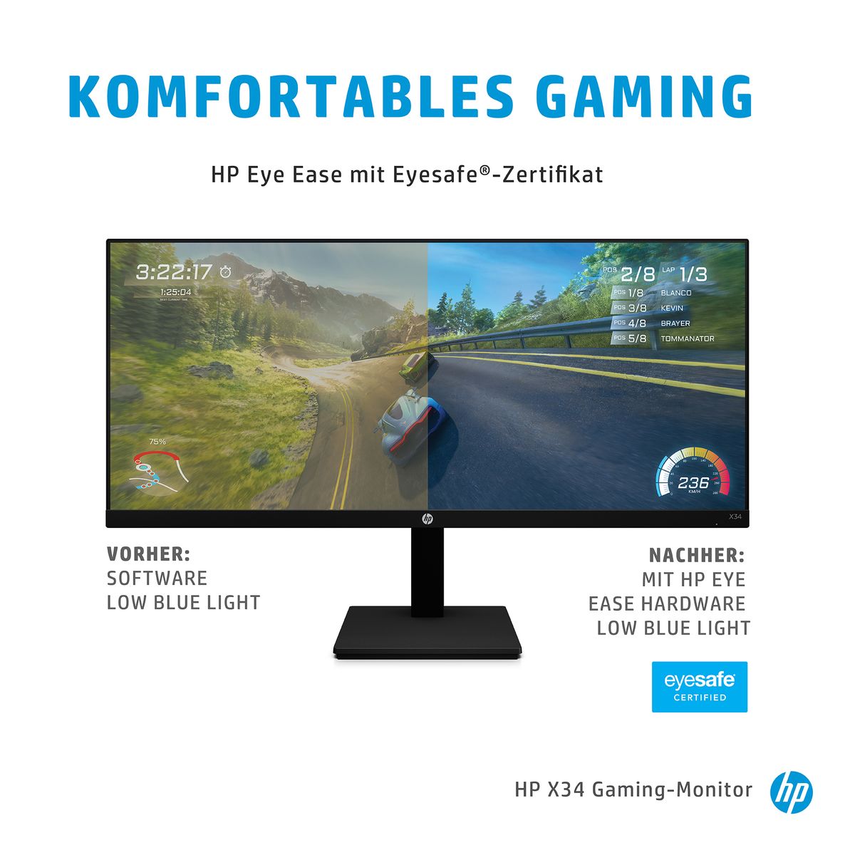 HP X34 WQHD 86,4 cm 34" 3440 x 1440 Pixel Wide Quad HD HP X34 WQHD 86,4 cm 34" 3440 x 1440 Pixel Wide Quad HD