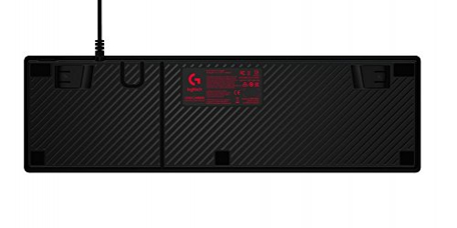 logitech G413 Tastatur USB Schwarz (GBR Layout - QWERTY)