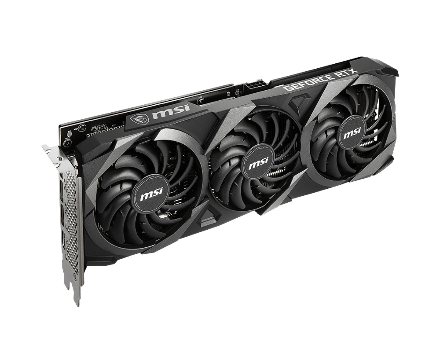 MSI GeForce RTX 3060 VENTUS 3X 12G OC, 12 GB GDDR6, PCIe 4.0, HDMI 2.1, 3x DisplayPort 1.4a, 170 W, 1x 8-pin