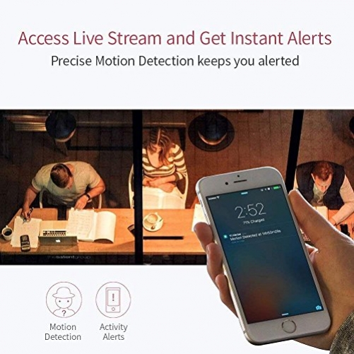 YI Home Camera 1080p FHD Wireless Wi-Fi Camera Security IP Camera Surveillance System Night Vision Baby Crying Pet Elder Monitoring Remote View APP & Cloud Service Available