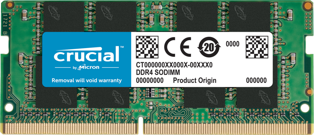 Crucial CT16G4SFRA32A Laptop-Arbeitsspeicher 16 GB DDR4 3200 MHz CL22 1.2 V SO-DIMM