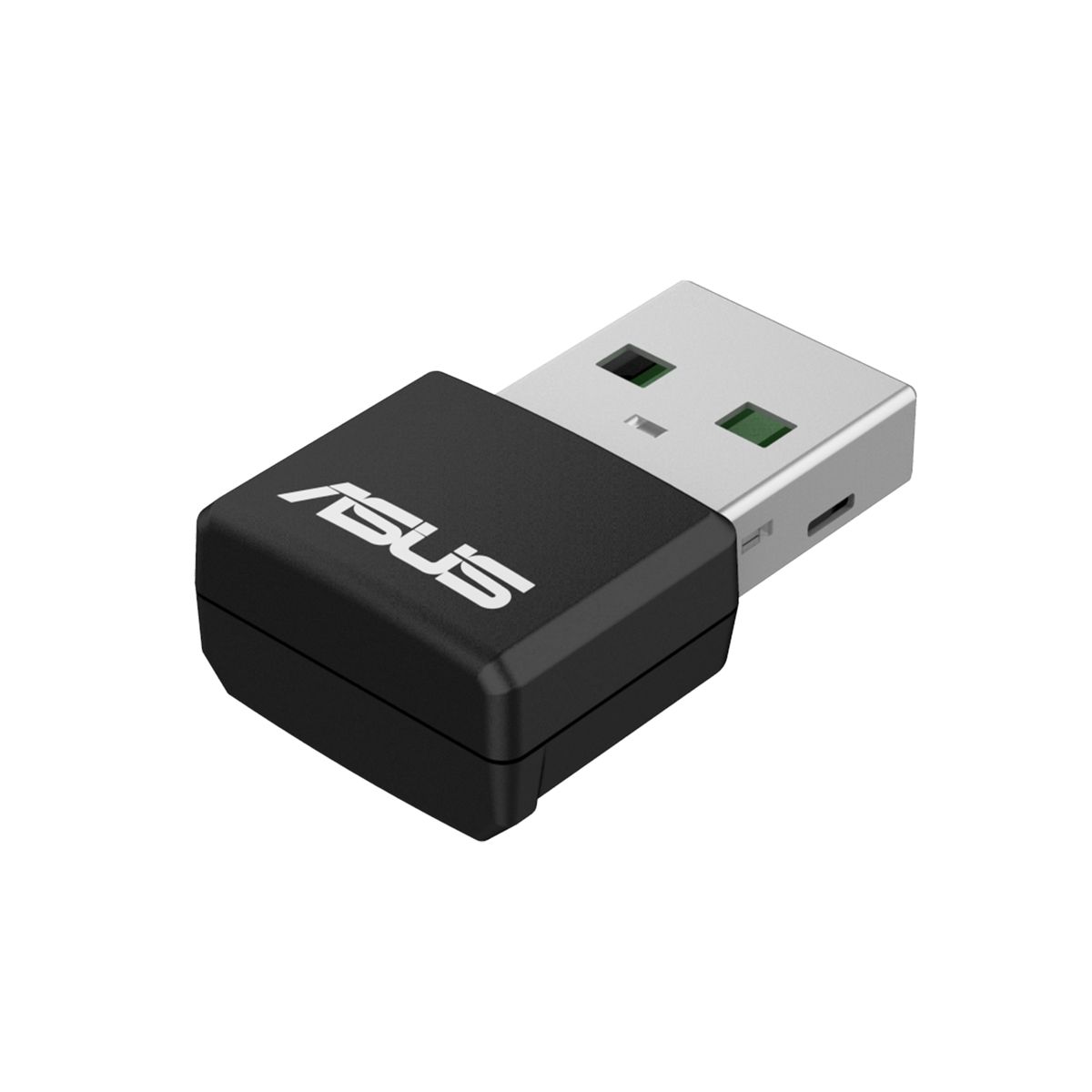 ASUS USB-AX55 Nano AX1800 Dual Band WiFi 6 USB Adapter (bis zu 1800 Mbit/s, OFDMA, MU-MIMO, BSS Coloring, 4K UHD-Streaming)